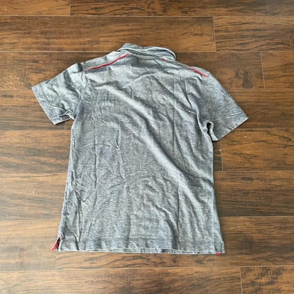 FERRARI White Cotton Blend Polo Shirt XXL - Picture 5 of 5